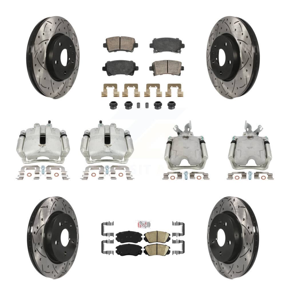 Transit Auto - KCD-100637N - Front and Rear Disc Brake Kits