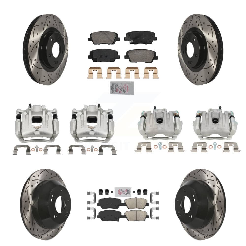 Transit Auto - KCD-100682N - Front and Rear Disc Brake Kits