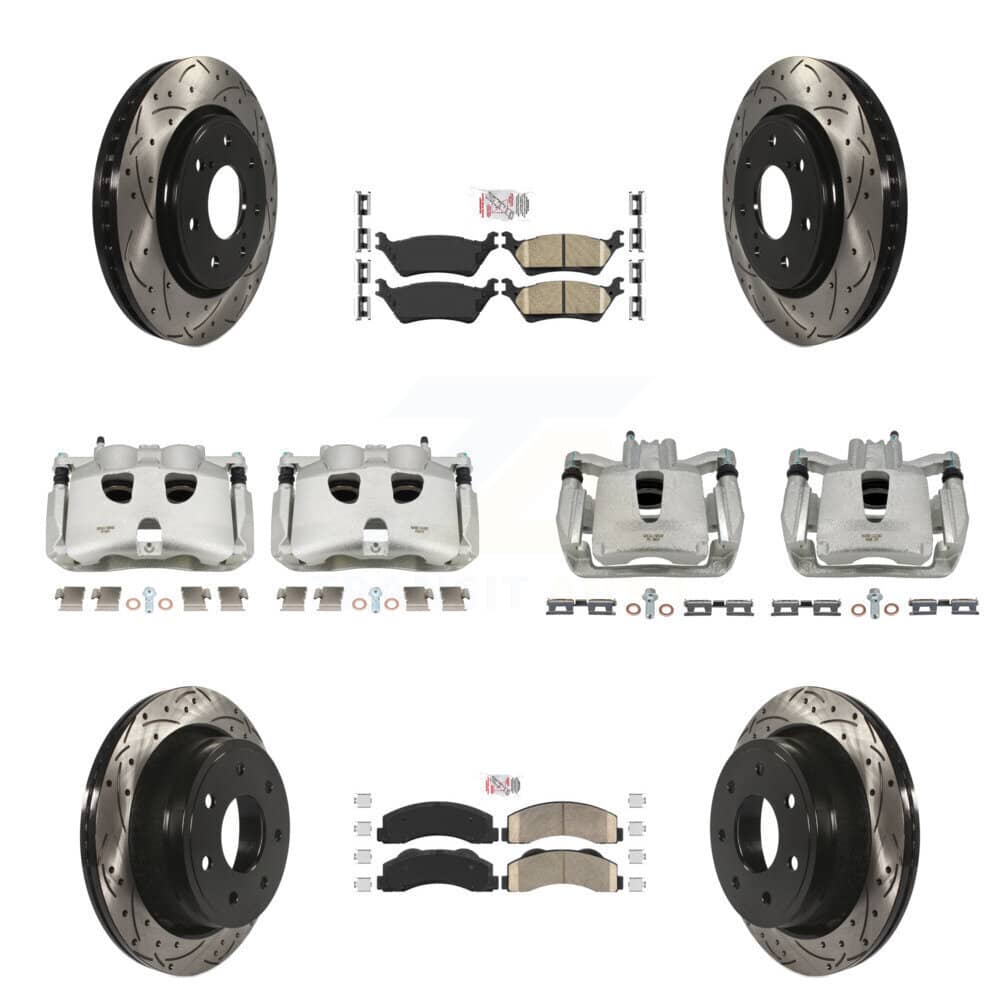 Transit Auto - KCD-100686N - Front and Rear Disc Brake Kits