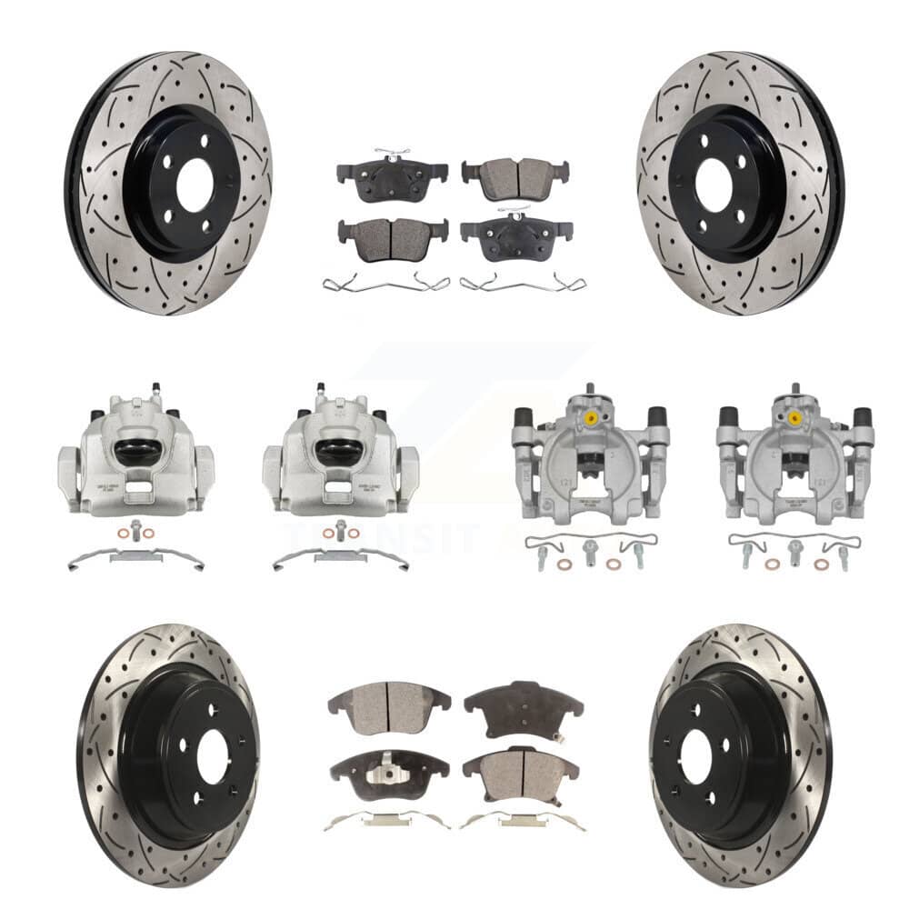 Transit Auto - KCD-100693T - Front and Rear Disc Brake Kits