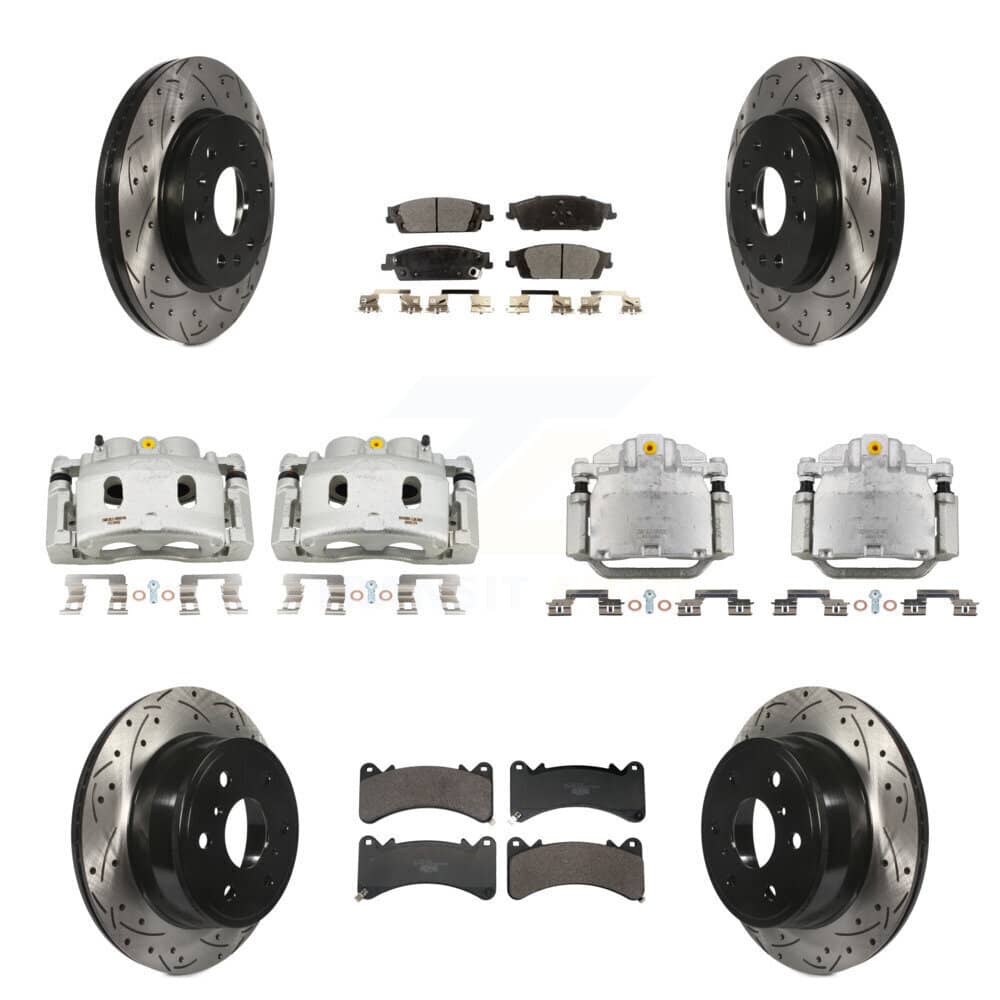 Transit Auto - KCD-100694T - Front and Rear Disc Brake Kits