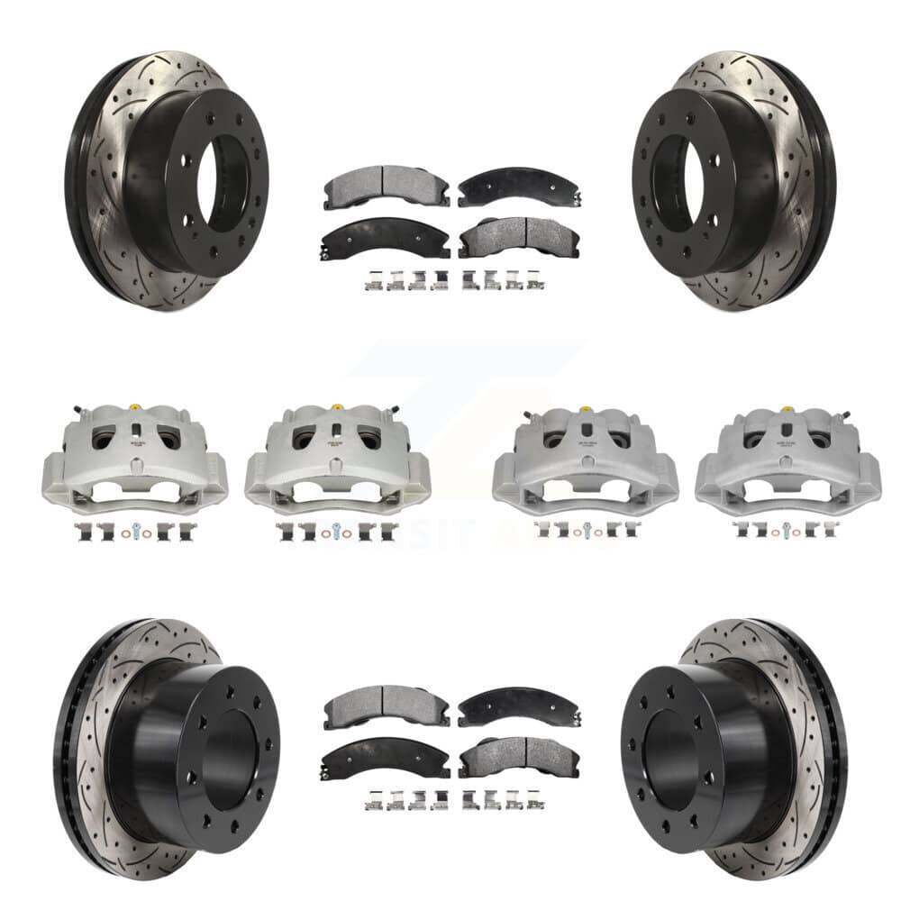 Transit Auto - KCD-100695T - Front and Rear Disc Brake Kits