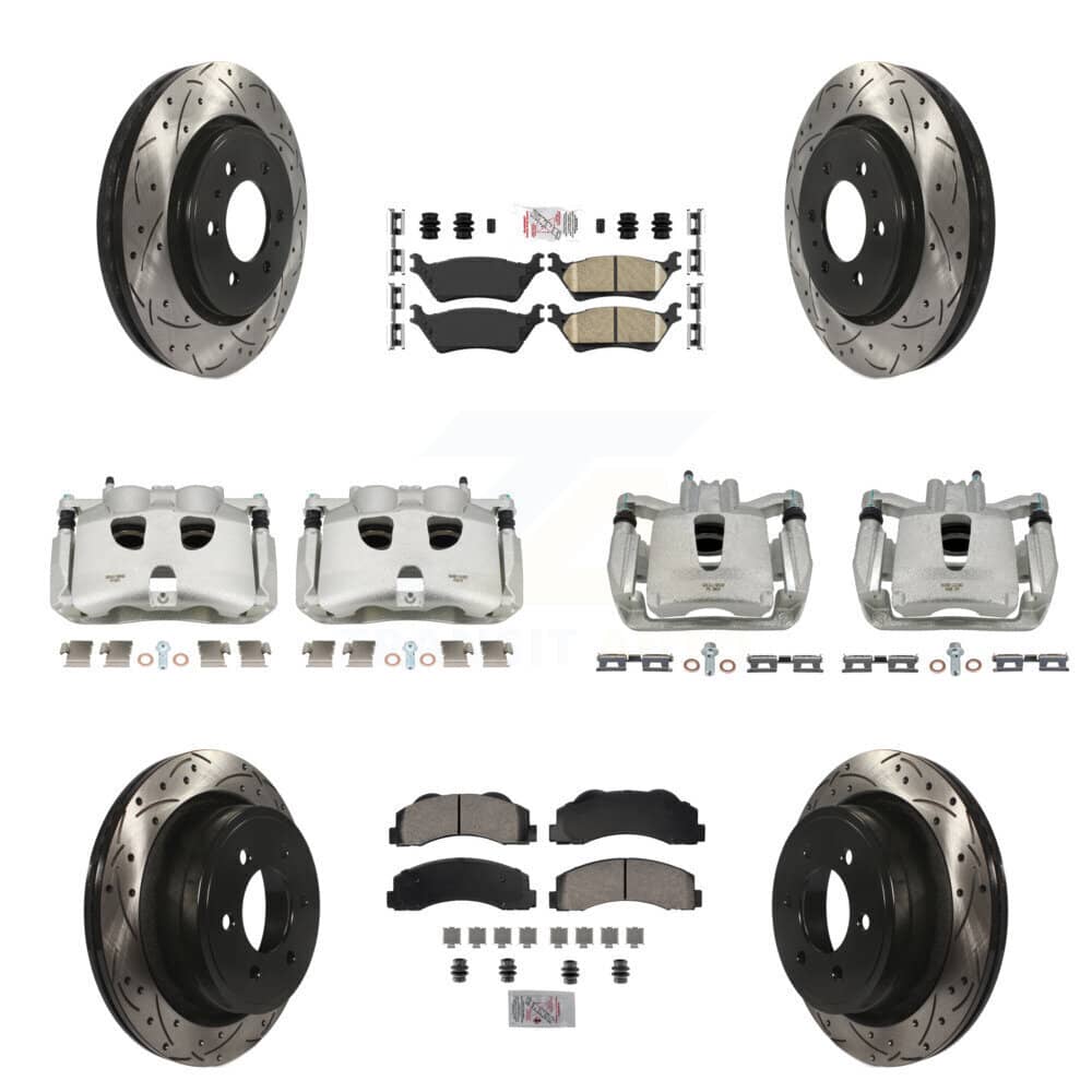 Transit Auto - KCD-100699N - Front and Rear Disc Brake Kits