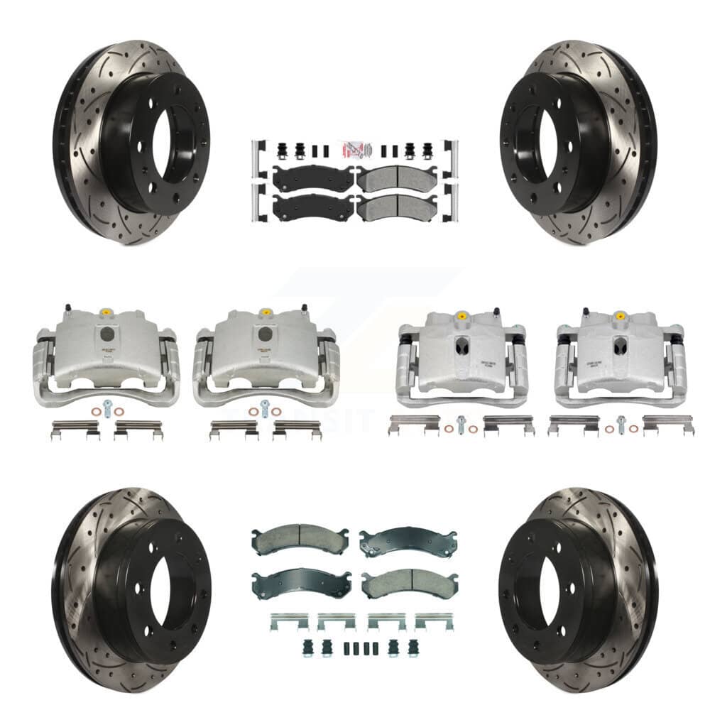 Transit Auto - KCD-100794N - Front and Rear Disc Brake Kits