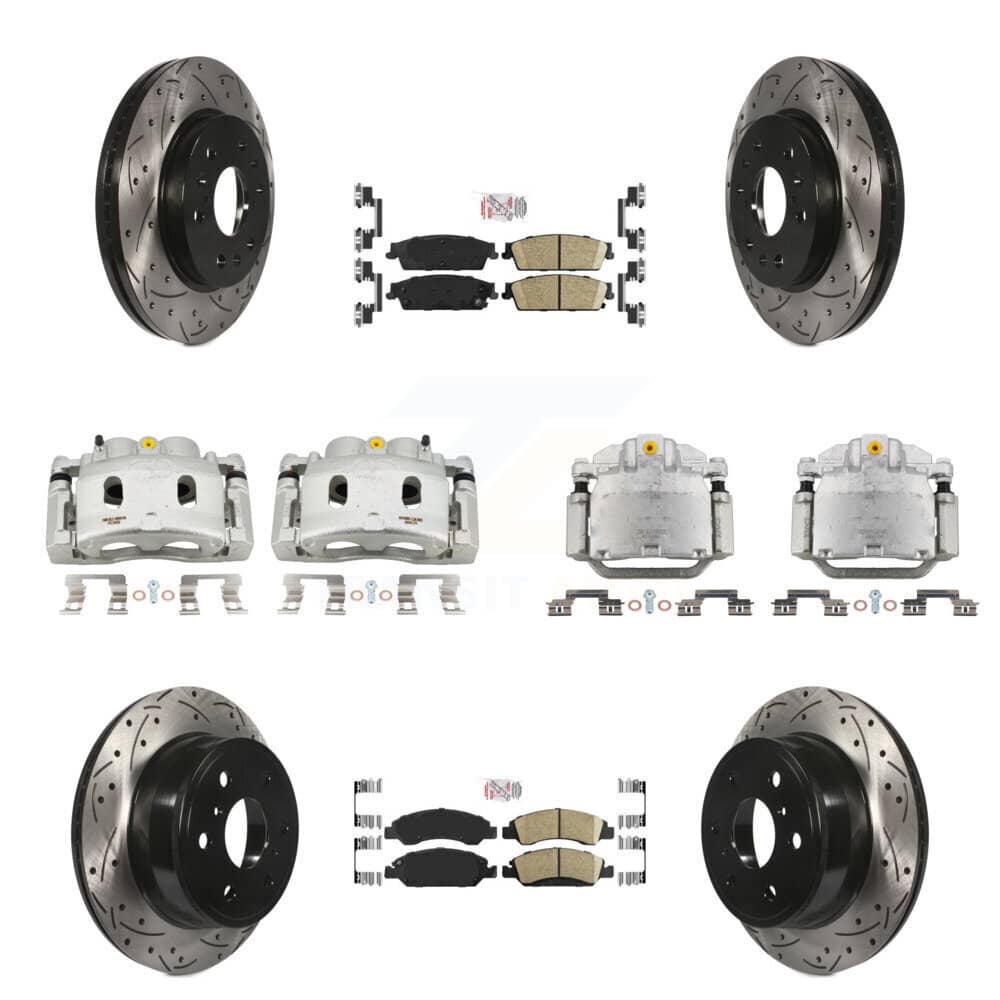Transit Auto - KCD-100806N - Front and Rear Disc Brake Kits