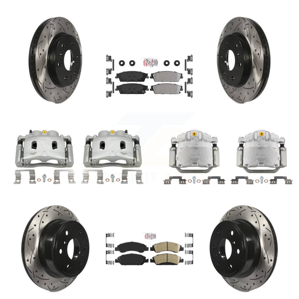 Transit Auto - KCD-100824N - Front and Rear Disc Brake Kits