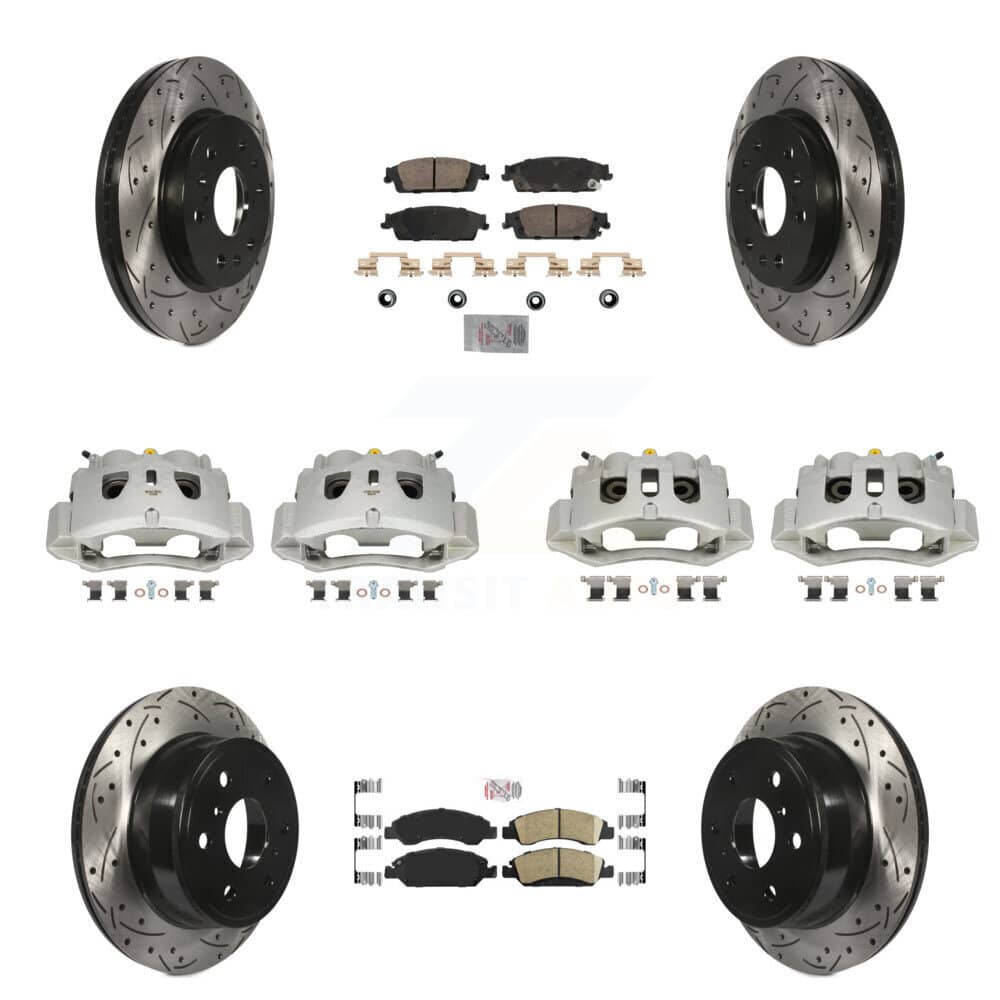 Transit Auto - KCD-100831N - Front and Rear Disc Brake Kits