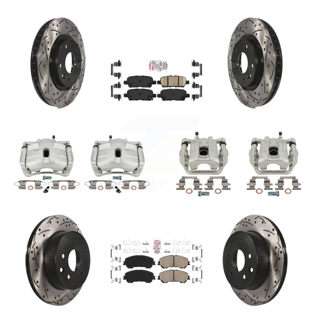 Transit Auto - KCD-100878N - Front and Rear Disc Brake Kits