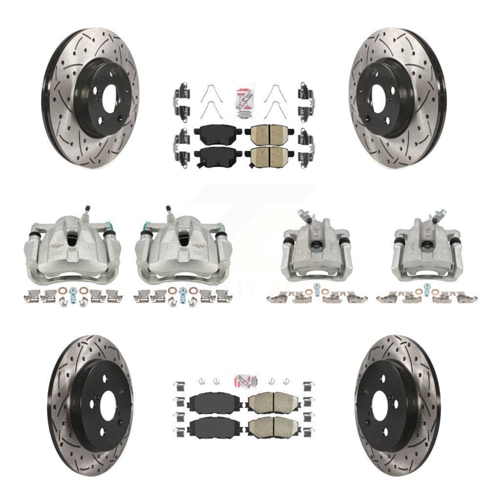 Transit Auto - KCD-100900N - Front and Rear Disc Brake Kits