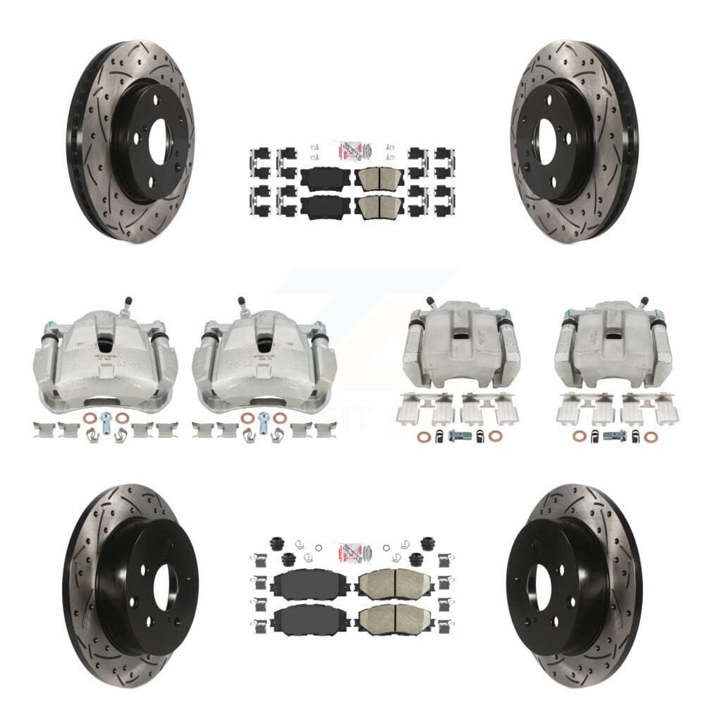 Transit Auto - KCD-100943N - Front and Rear Disc Brake Kits
