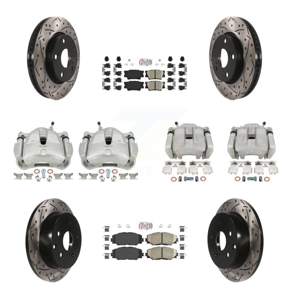 Transit Auto - KCD-100944N - Front and Rear Disc Brake Kits