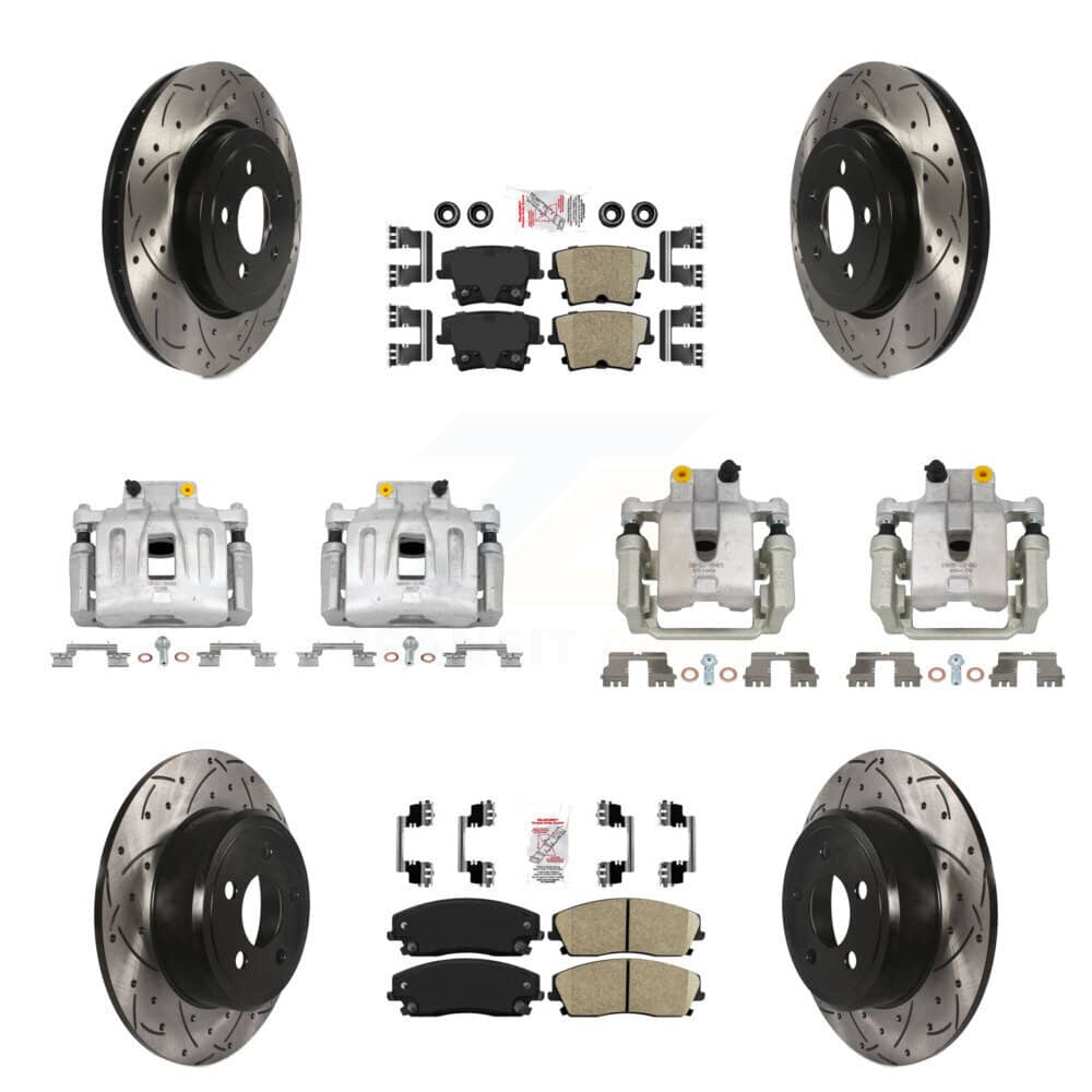 Transit Auto - KCD-100970N - Front and Rear Disc Brake Kits