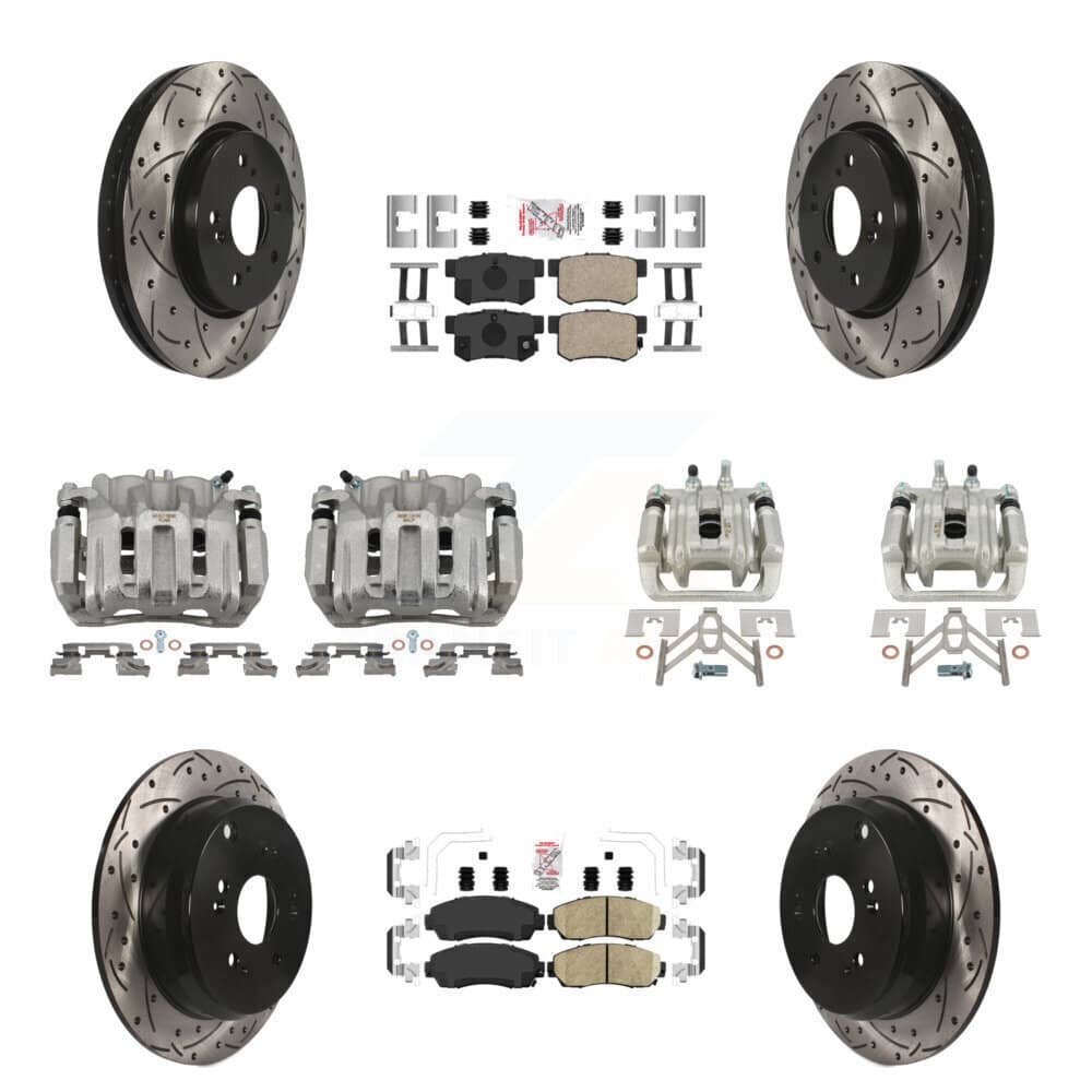 Transit Auto - KCD-101022N - Front and Rear Disc Brake Kits