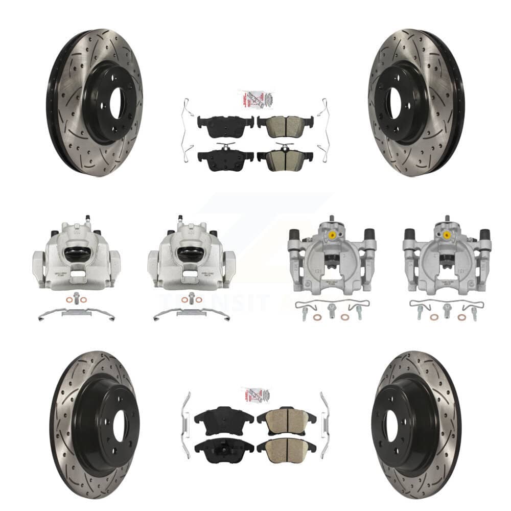 Transit Auto - KCD-101084N - Front and Rear Disc Brake Kits