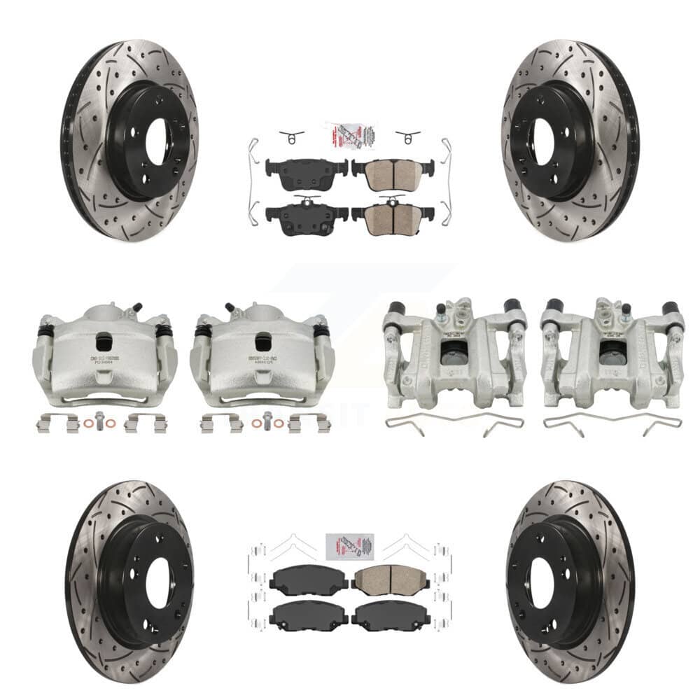 Transit Auto - KCD-101096N - Front and Rear Disc Brake Kits