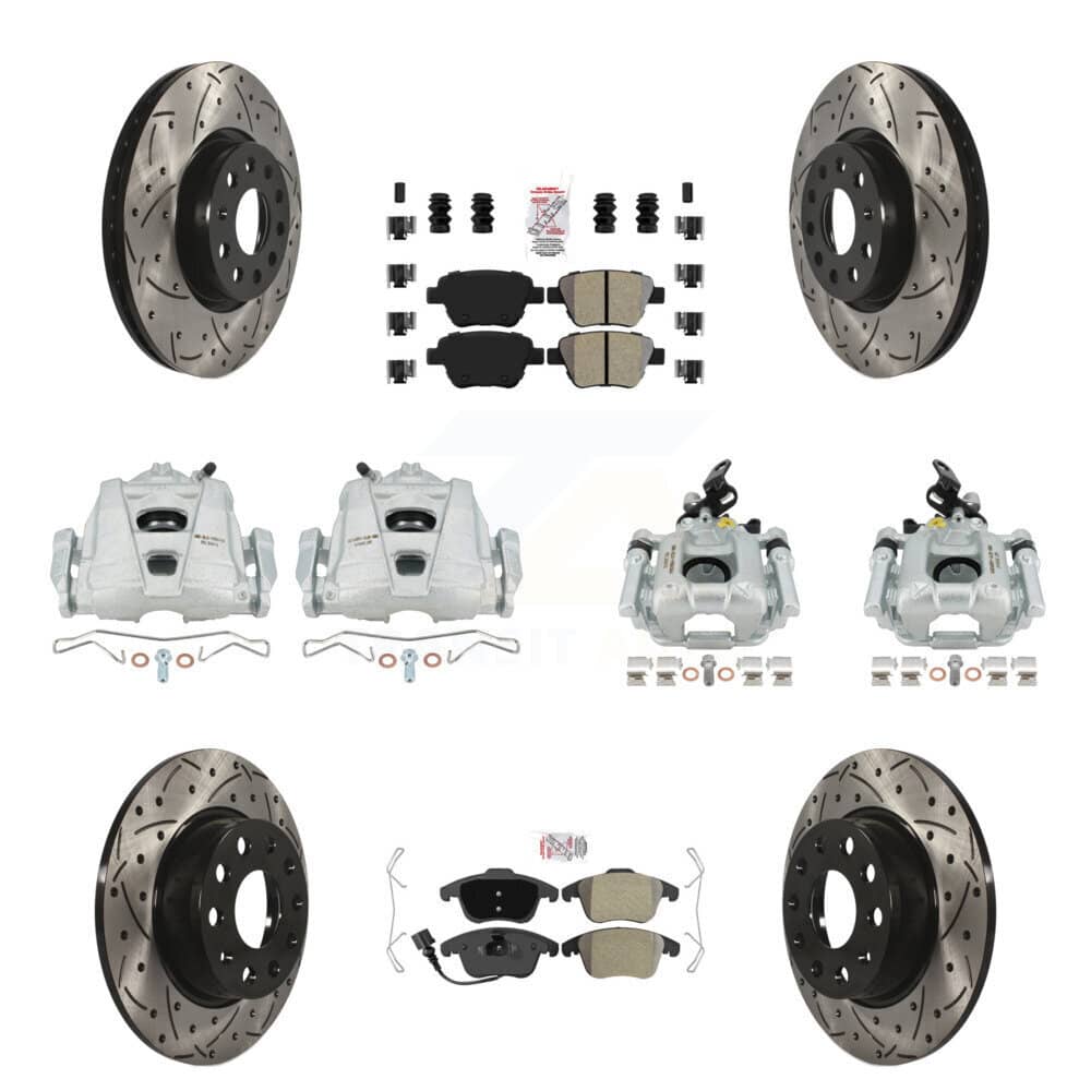 Transit Auto - KCD-101170N - Front and Rear Disc Brake Kits