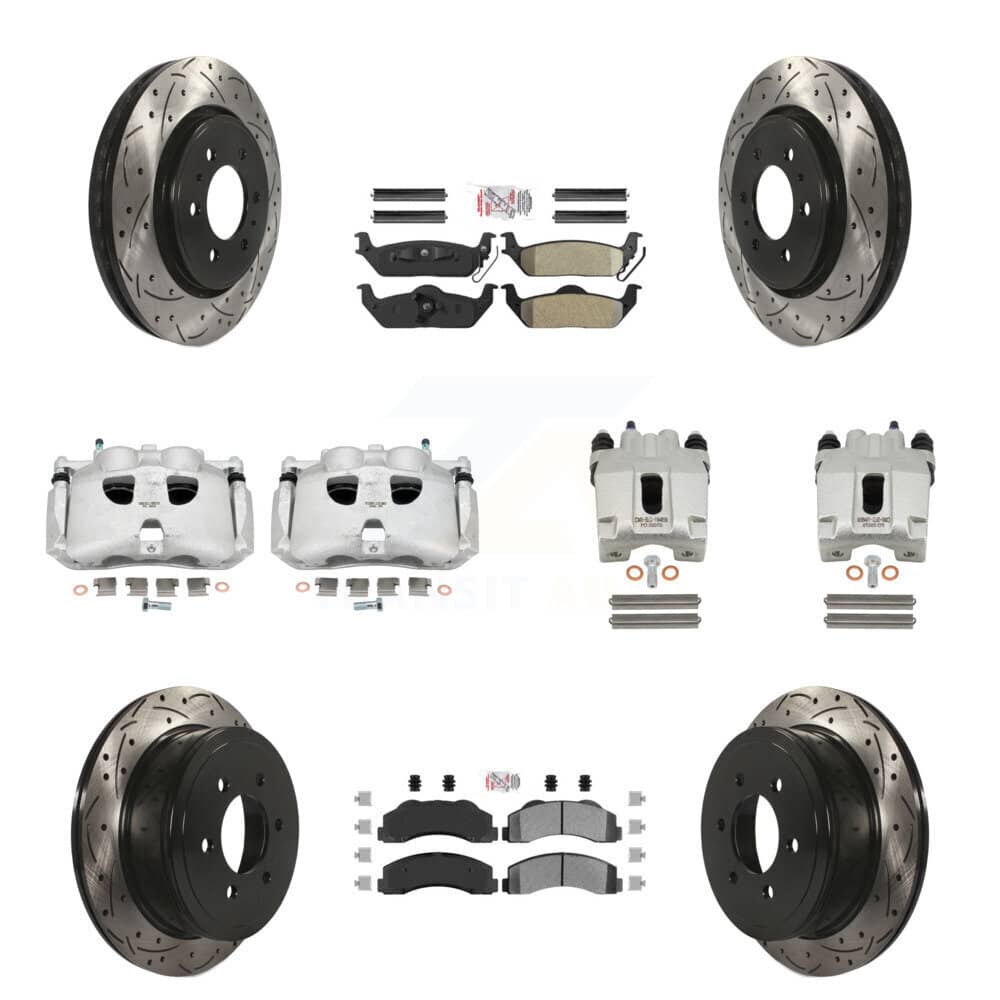 Transit Auto - KCD-101178N - Front and Rear Disc Brake Kits