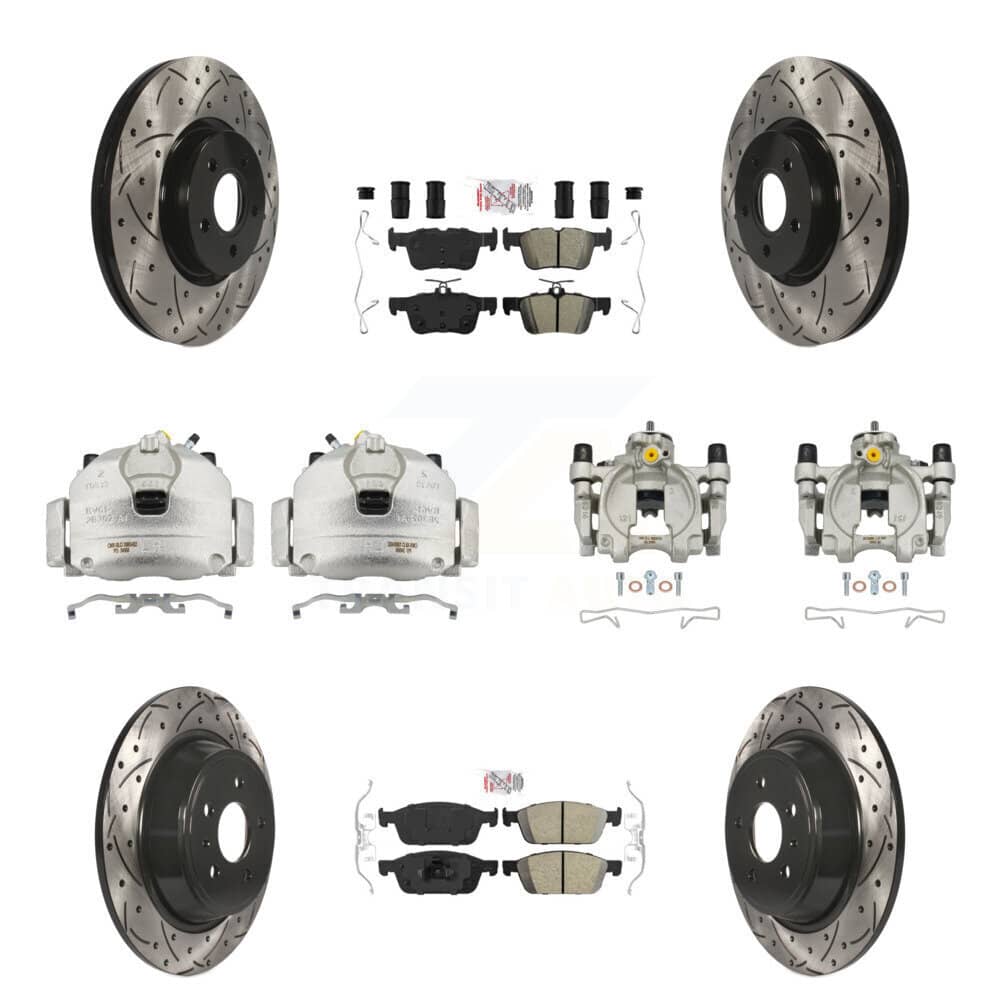 Transit Auto - KCD-101193N - Front and Rear Disc Brake Kits