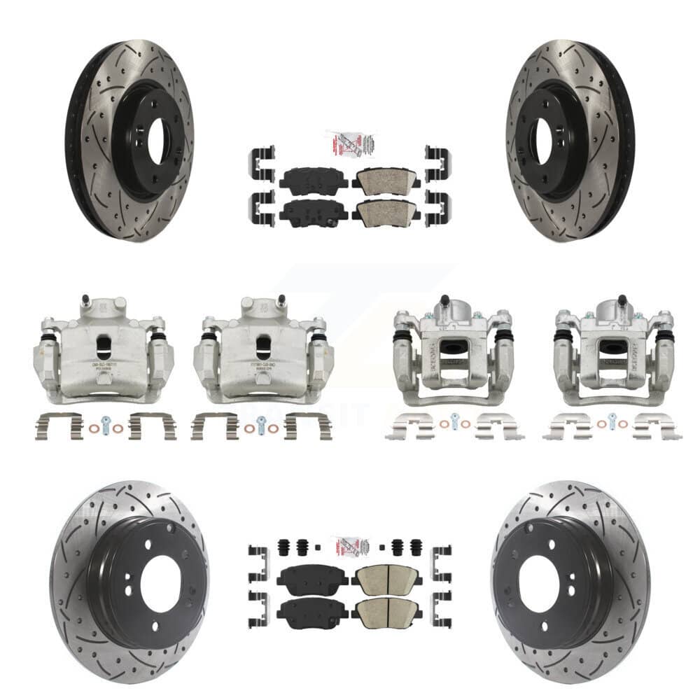 Transit Auto - KCD-101211N - Front and Rear Disc Brake Kits