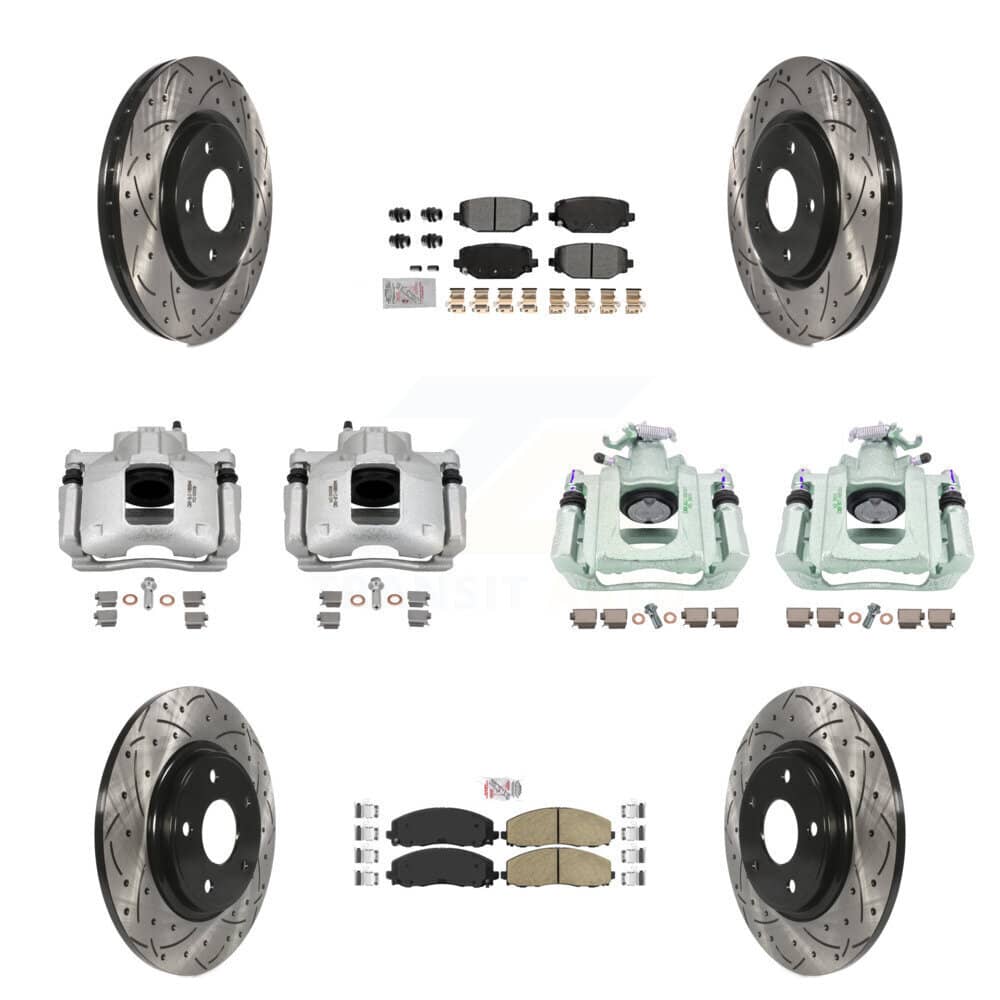 Transit Auto - KCD-101219N - Front and Rear Disc Brake Kits