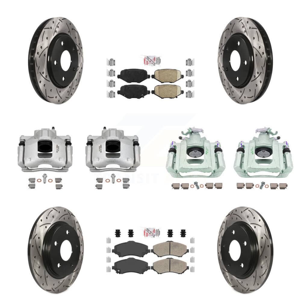 Transit Auto - KCD-101225N - Front and Rear Disc Brake Kits