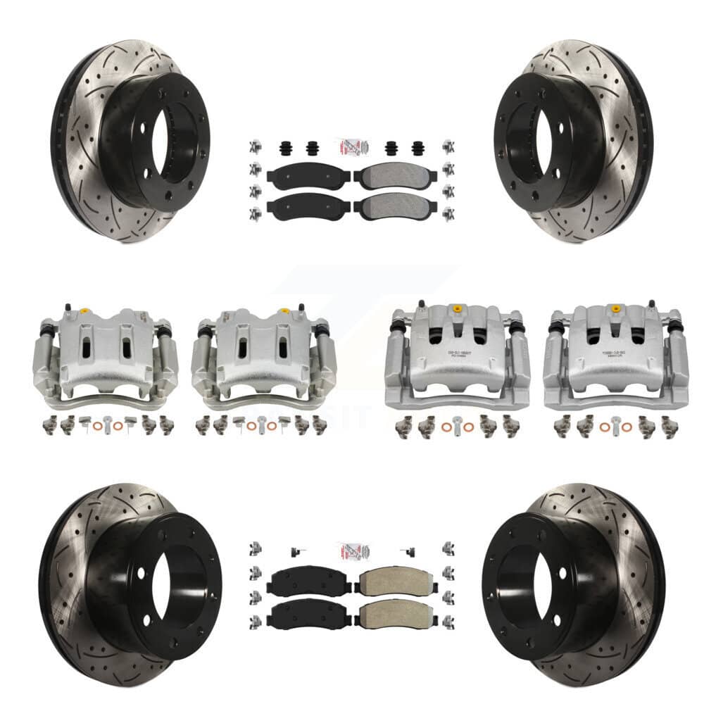 Transit Auto - KCD-101244N - Front and Rear Disc Brake Kits