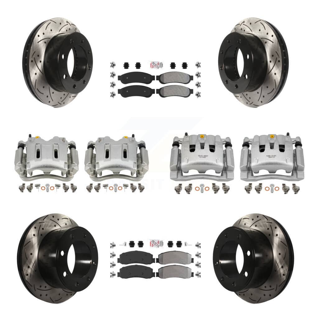 Transit Auto - KCD-101248N - Front and Rear Disc Brake Kits