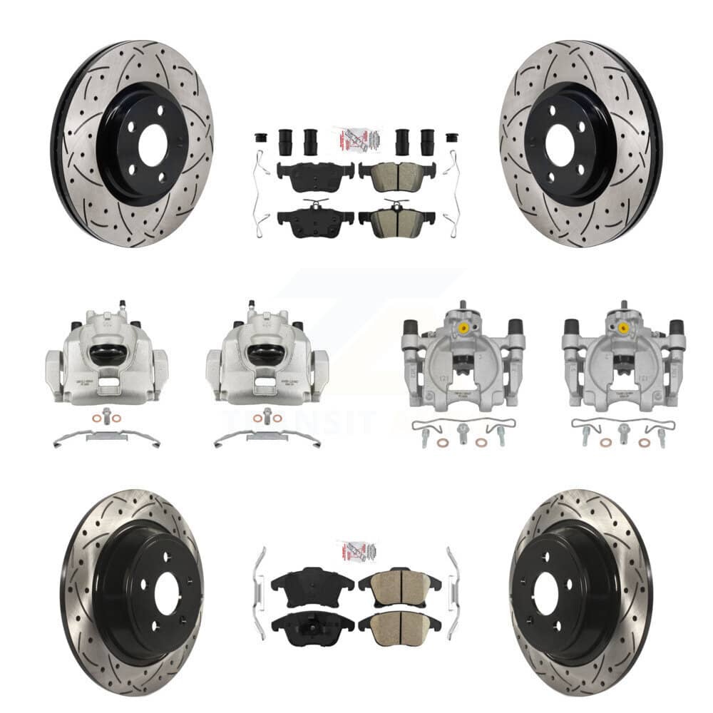 Transit Auto - KCD-101786N - Front and Rear Disc Brake Kits