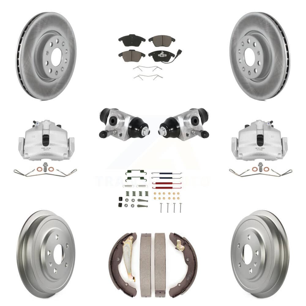 Transit Auto - KCG-100350C - Front and Rear Disc Brake Kits