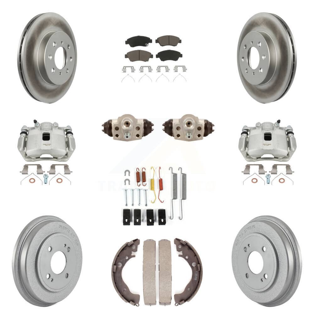 Transit Auto - KCG-100364C - Front and Rear Disc Brake Kits