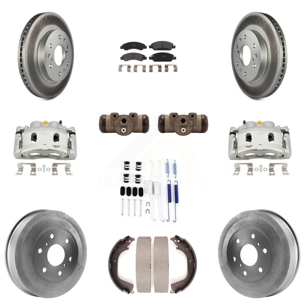 Transit Auto - KCG-100368P - Front and Rear Disc Brake Kits