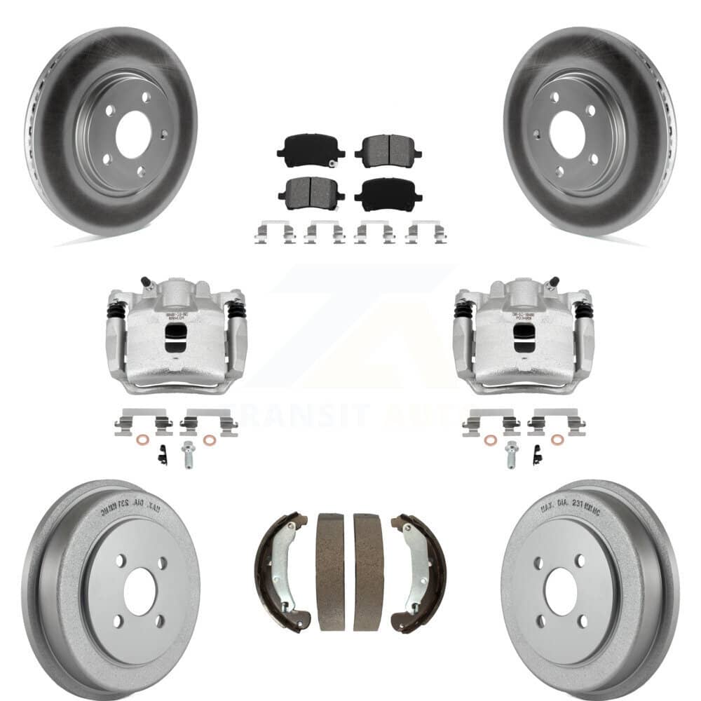 Transit Auto - KCG-100379S - Front and Rear Disc Brake Kits