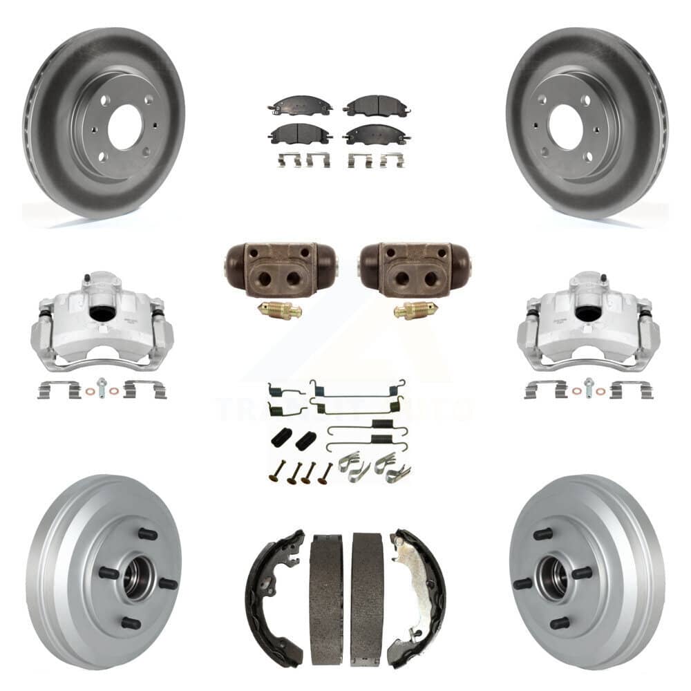 Transit Auto - KCG-100380T - Front and Rear Disc Brake Kits