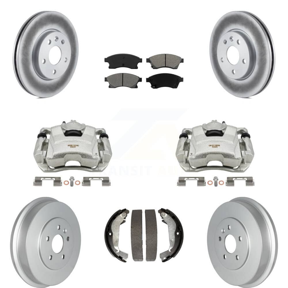 Transit Auto - KCG-100391S - Front and Rear Disc Brake Kits