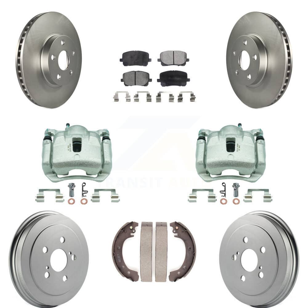 Transit Auto - KCG-100396P - Front and Rear Disc Brake Kits