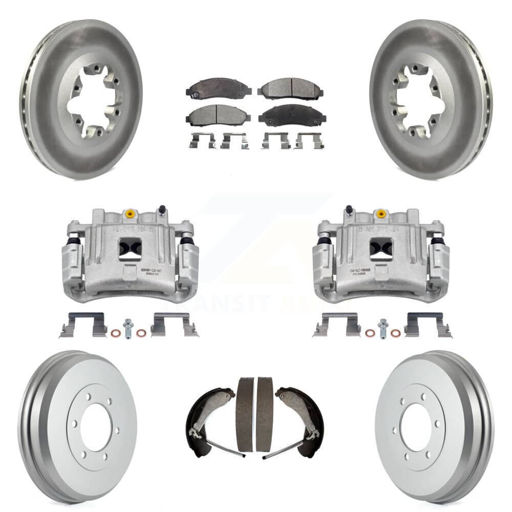 Transit Auto - KCG-100400T - Front and Rear Disc Brake Kits