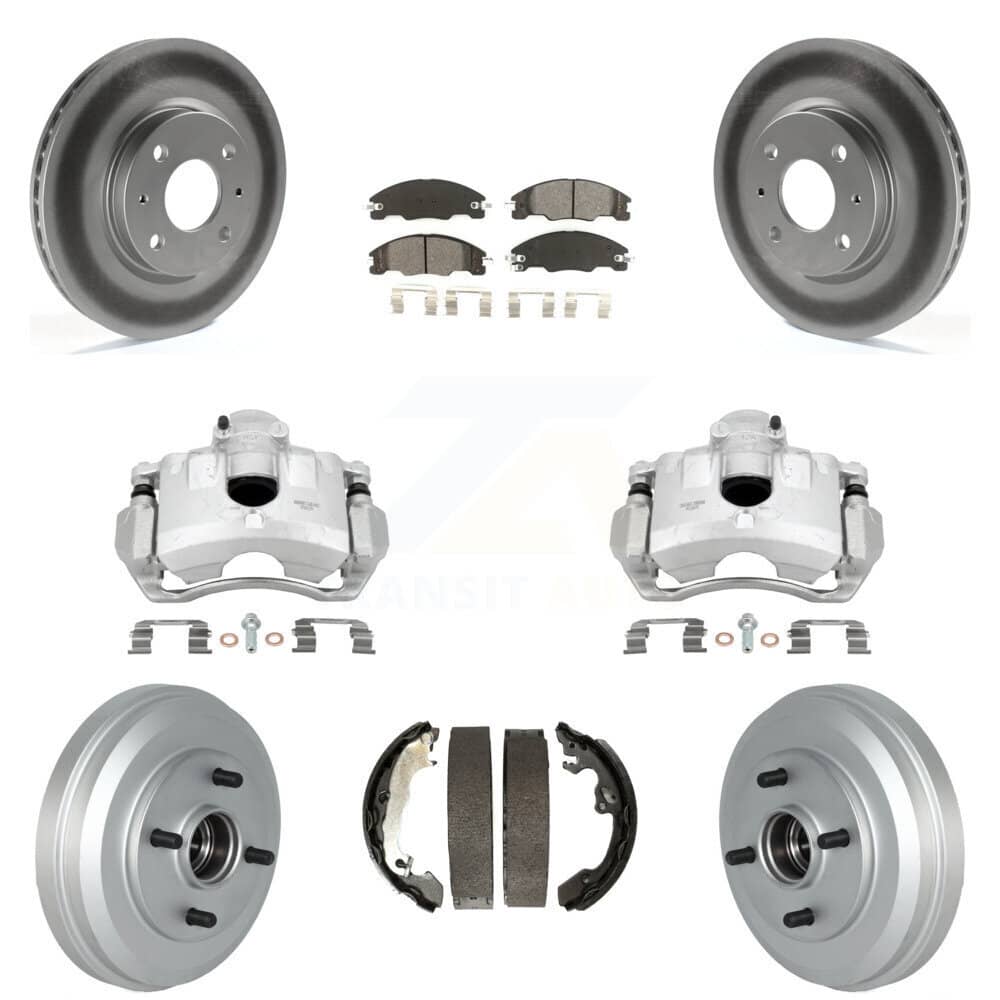 Transit Auto - KCG-100408S - Front and Rear Disc Brake Kits