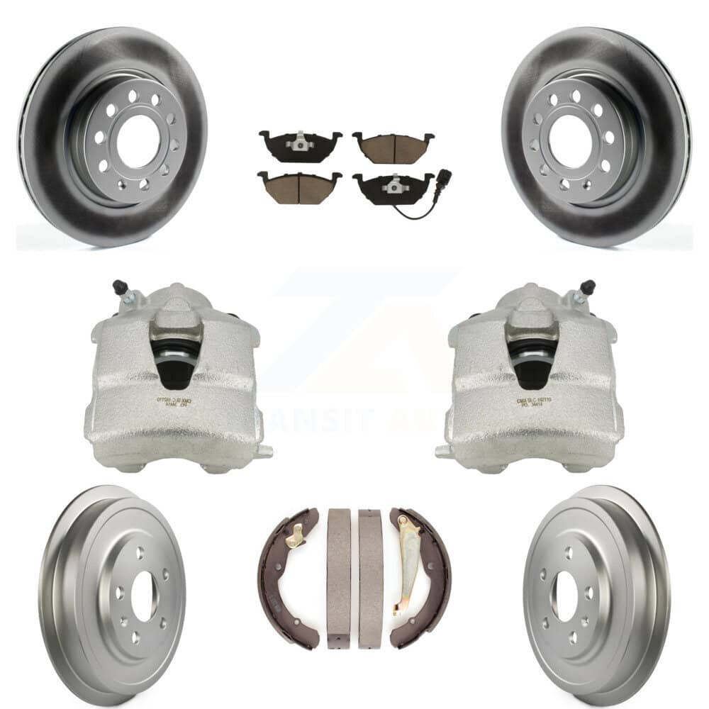 Transit Auto - KCG-100415C - Front and Rear Disc Brake Kits