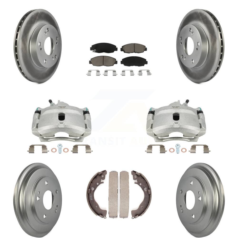 Transit Auto - KCG-100422C - Front and Rear Disc Brake Kits