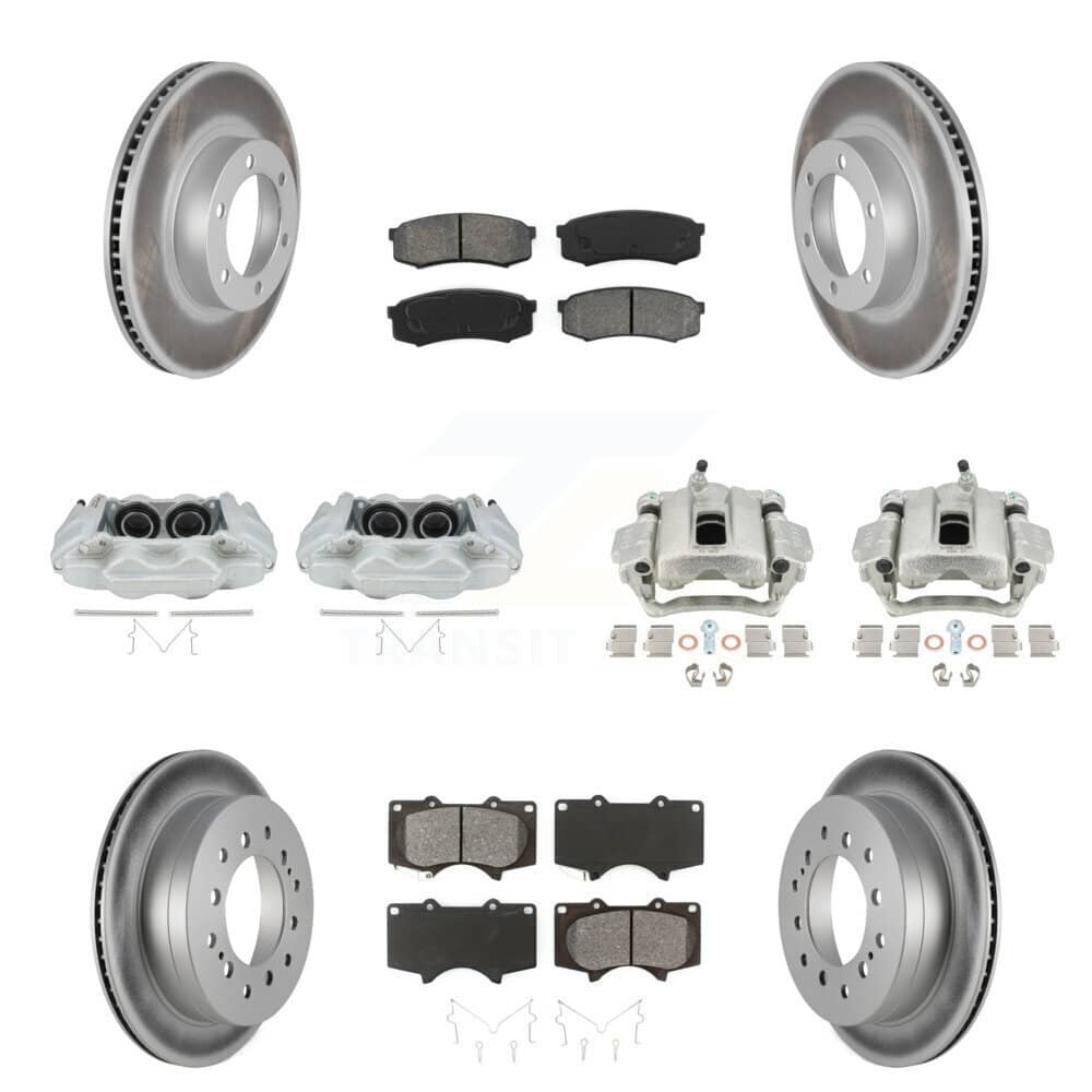 Transit Auto - KCG-100762S - Front and Rear Disc Brake Kits