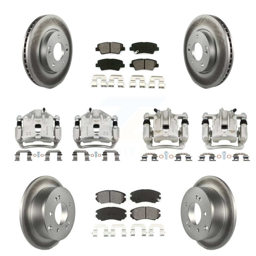 Transit Auto - KCG-100768S - Front and Rear Disc Brake Kits