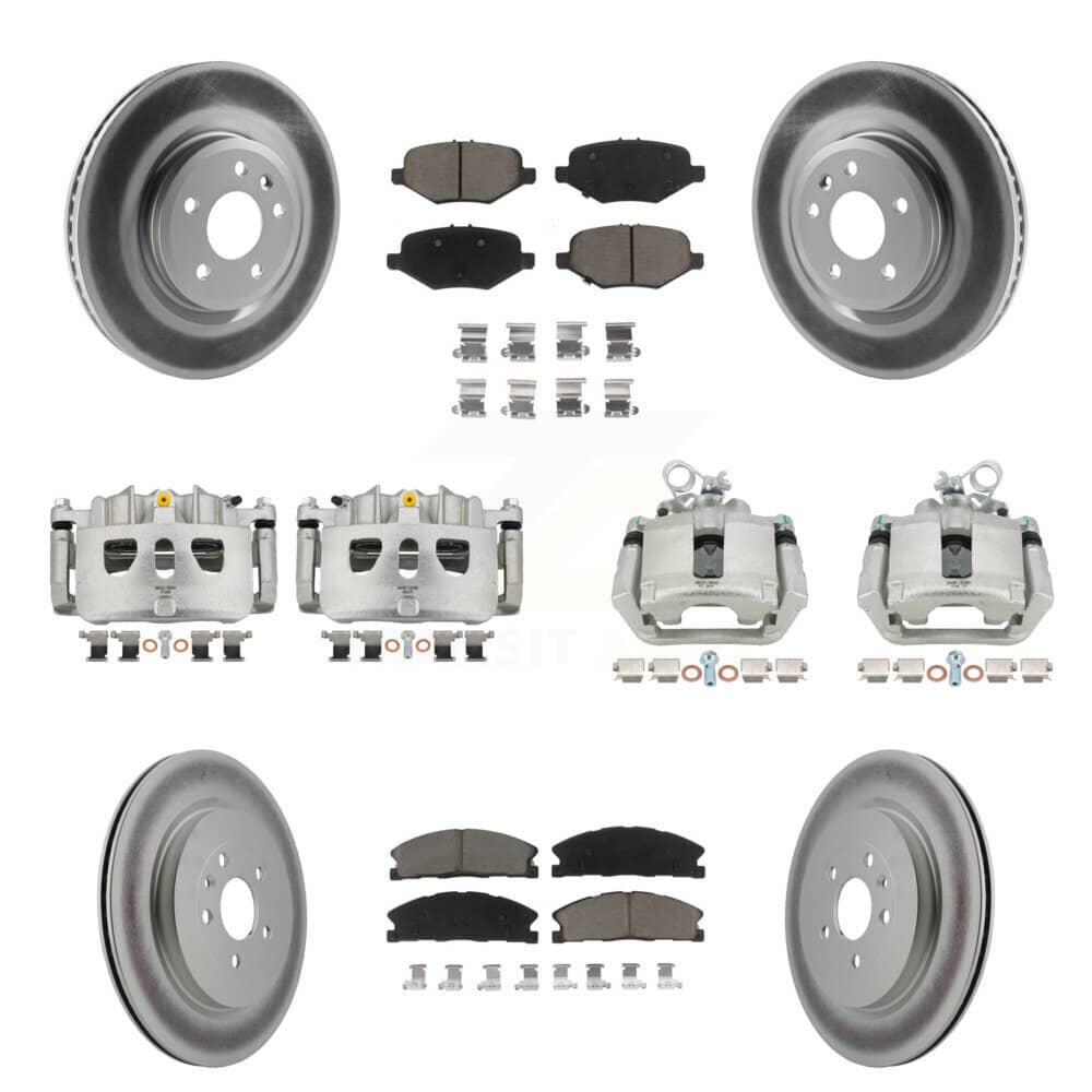 Transit Auto - KCG-100782C - Front and Rear Disc Brake Kits
