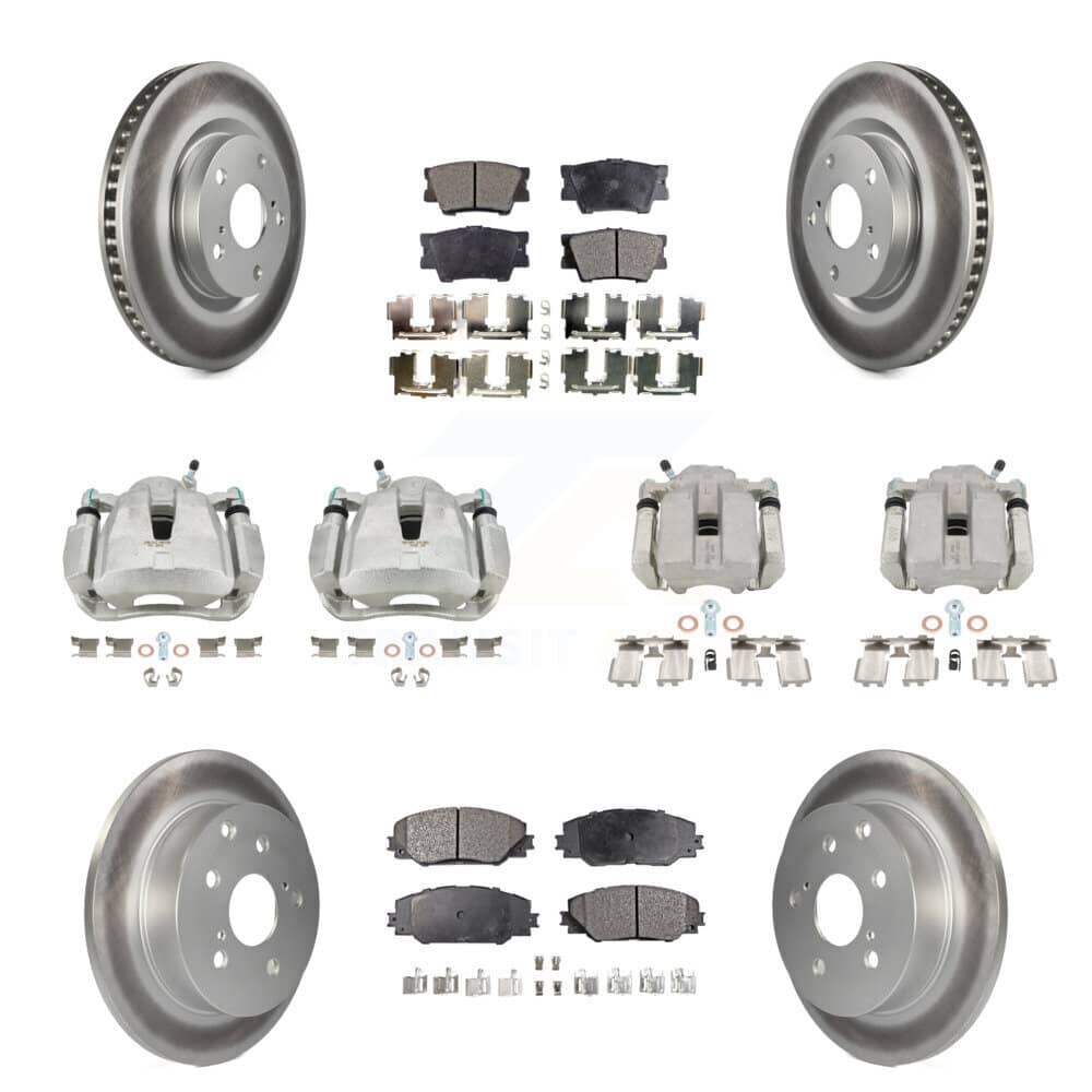 Transit Auto - KCG-100791T - Front and Rear Disc Brake Kits