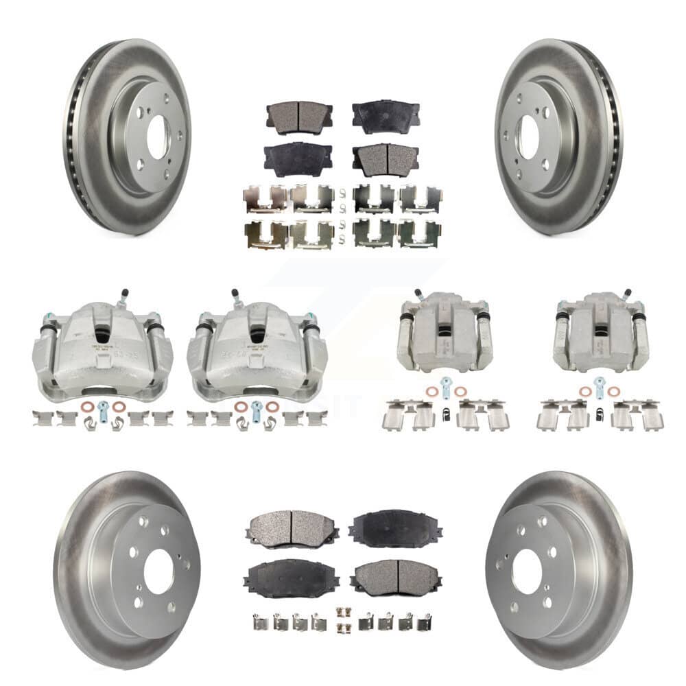 Transit Auto - KCG-100792T - Front and Rear Disc Brake Kits