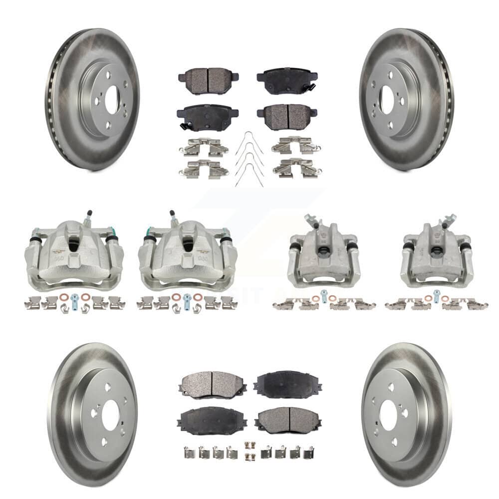 Transit Auto - KCG-100802P - Front and Rear Disc Brake Kits