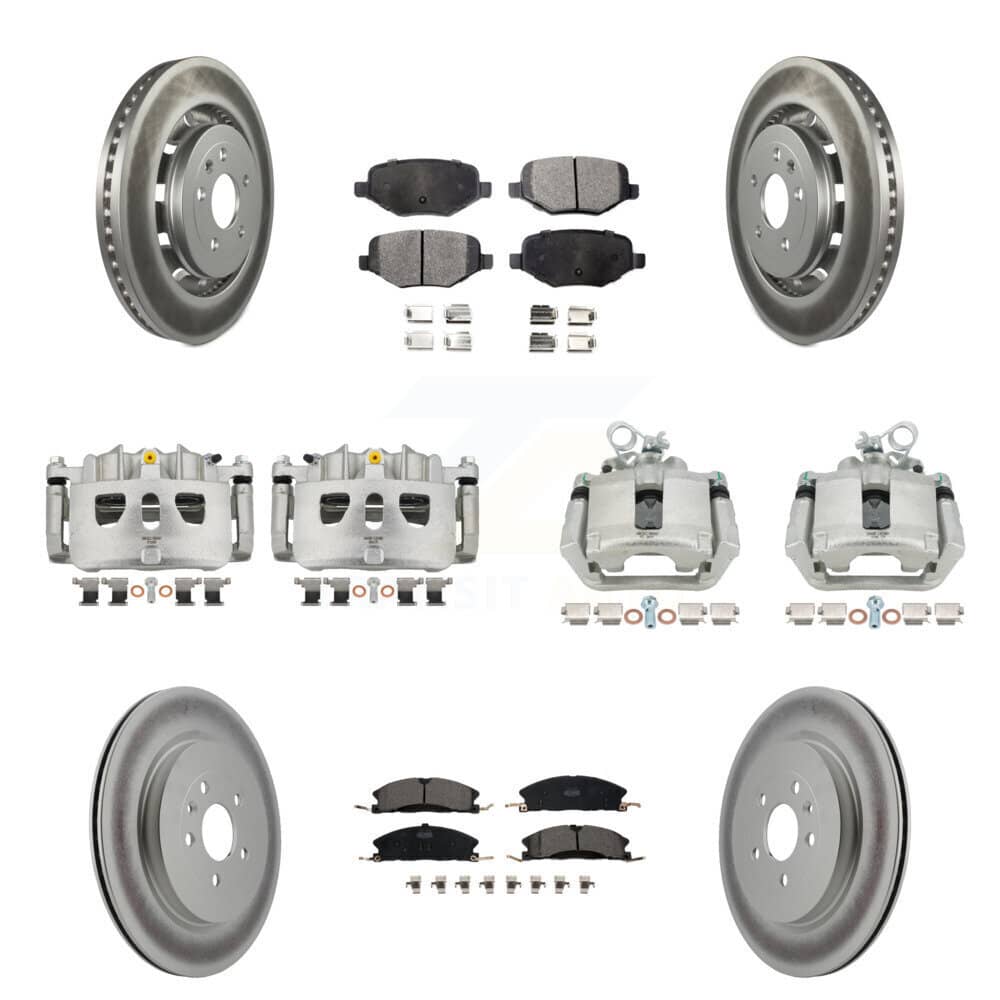 Transit Auto - KCG-100809T - Front and Rear Disc Brake Kits