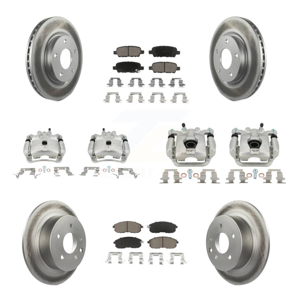 Transit Auto - KCG-100813C - Front and Rear Disc Brake Kits