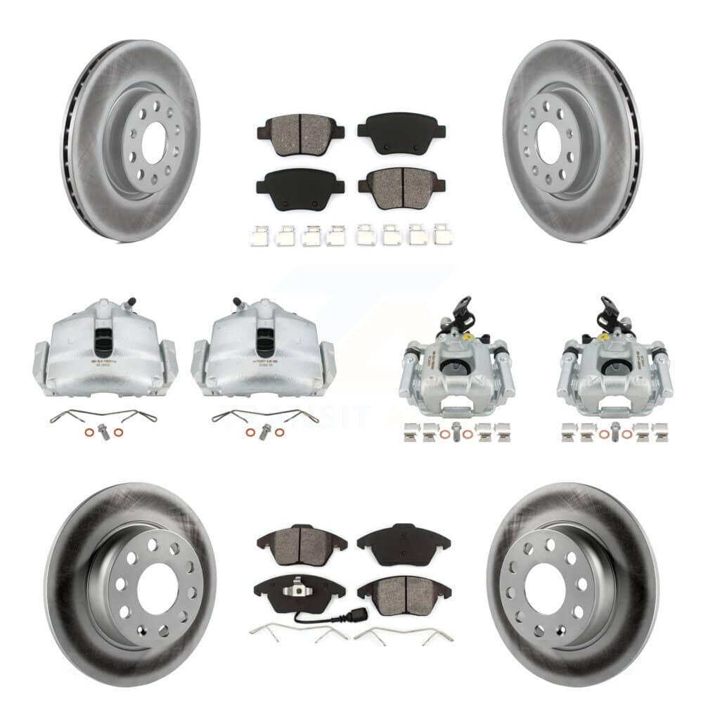 Transit Auto - KCG-100824S - Front and Rear Disc Brake Kits