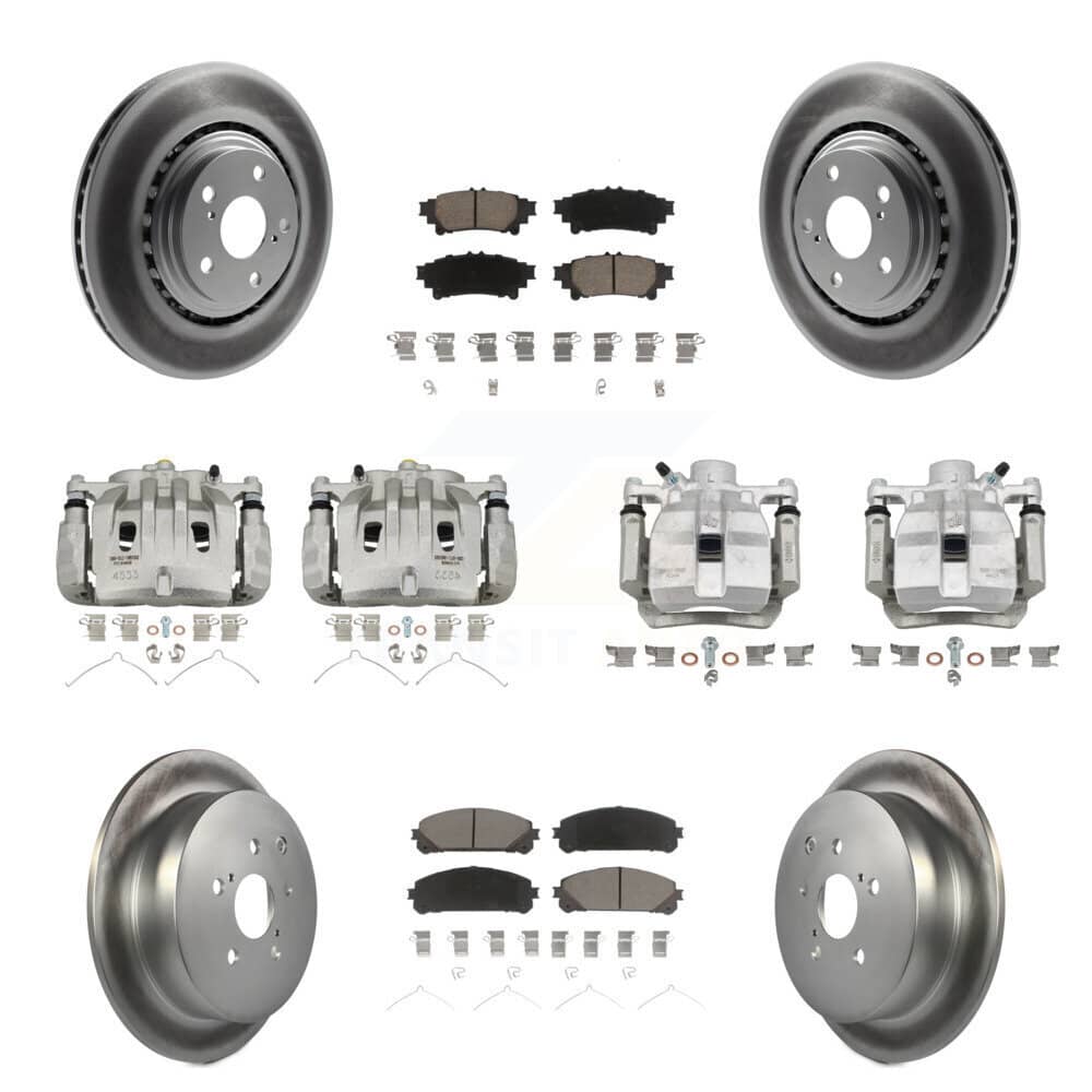 Transit Auto - KCG-100826C - Front and Rear Disc Brake Kits