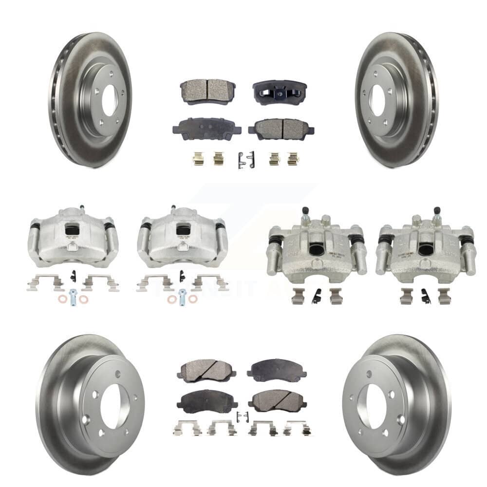 Transit Auto - KCG-100834T - Front and Rear Disc Brake Kits